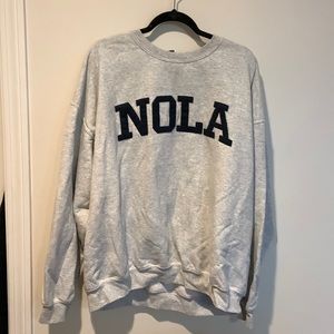NOLA great crewneck sweatshirt size : 2XL
